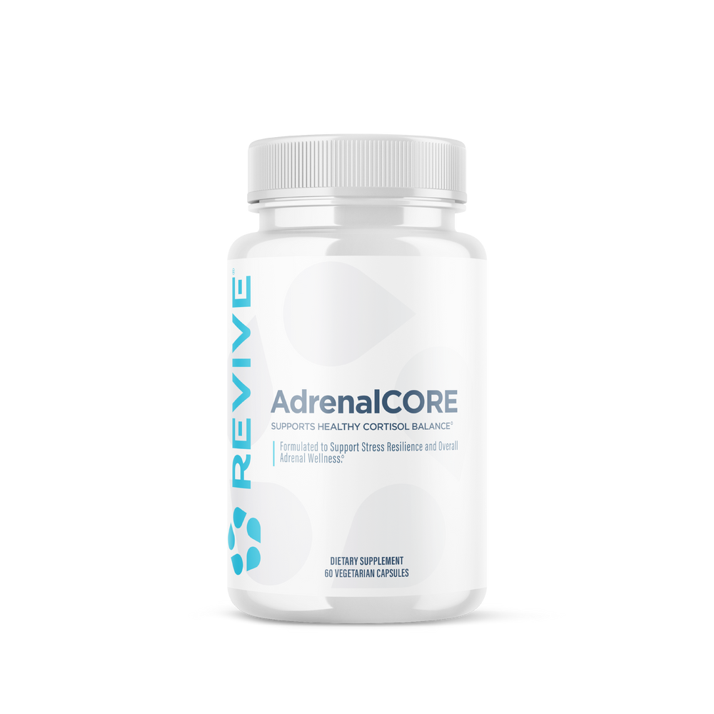 Revive MD Adrenal Support Supplement | Rhodiola Rosea & Ashwagandha | 30 Servings