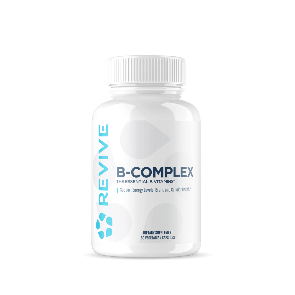 Revive MD B-Complex Supplement | Vitamin B12 Complex | 60 Servings