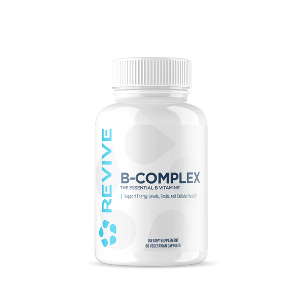 Revive MD B-Complex Supplement | Vitamin B12 Complex | 60 Servings