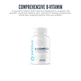 Revive MD B-Complex Supplement | Vitamin B12 Complex | 60 Servings