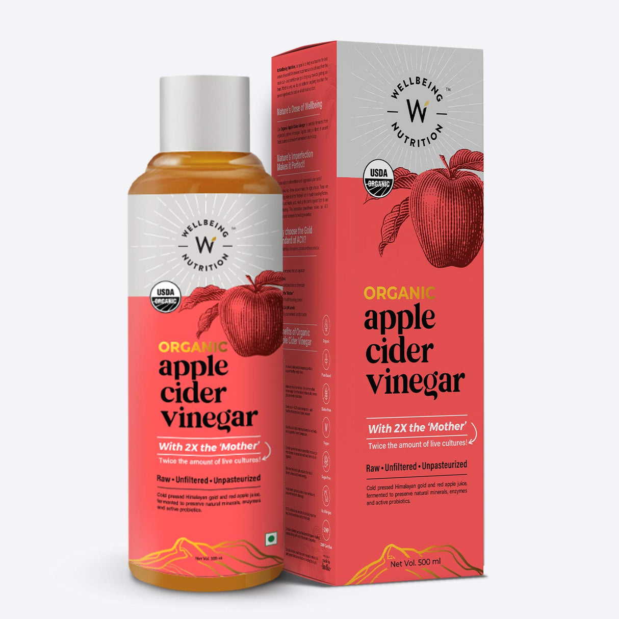 wellbeing nutrition organic himalayan apple cider vinegar 