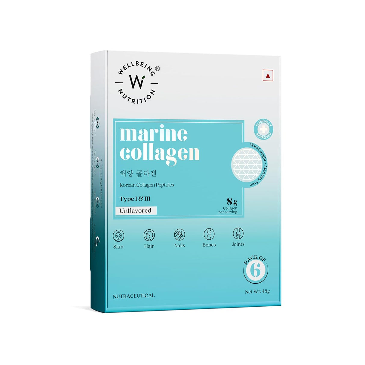 wellbeing nutrition pure korean marine collagen supplements 