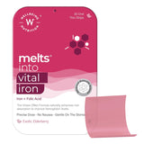 wellbeing nutrition melts vital iron 19mg 