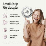 wellbeing nutrition melts vital iron 19mg 