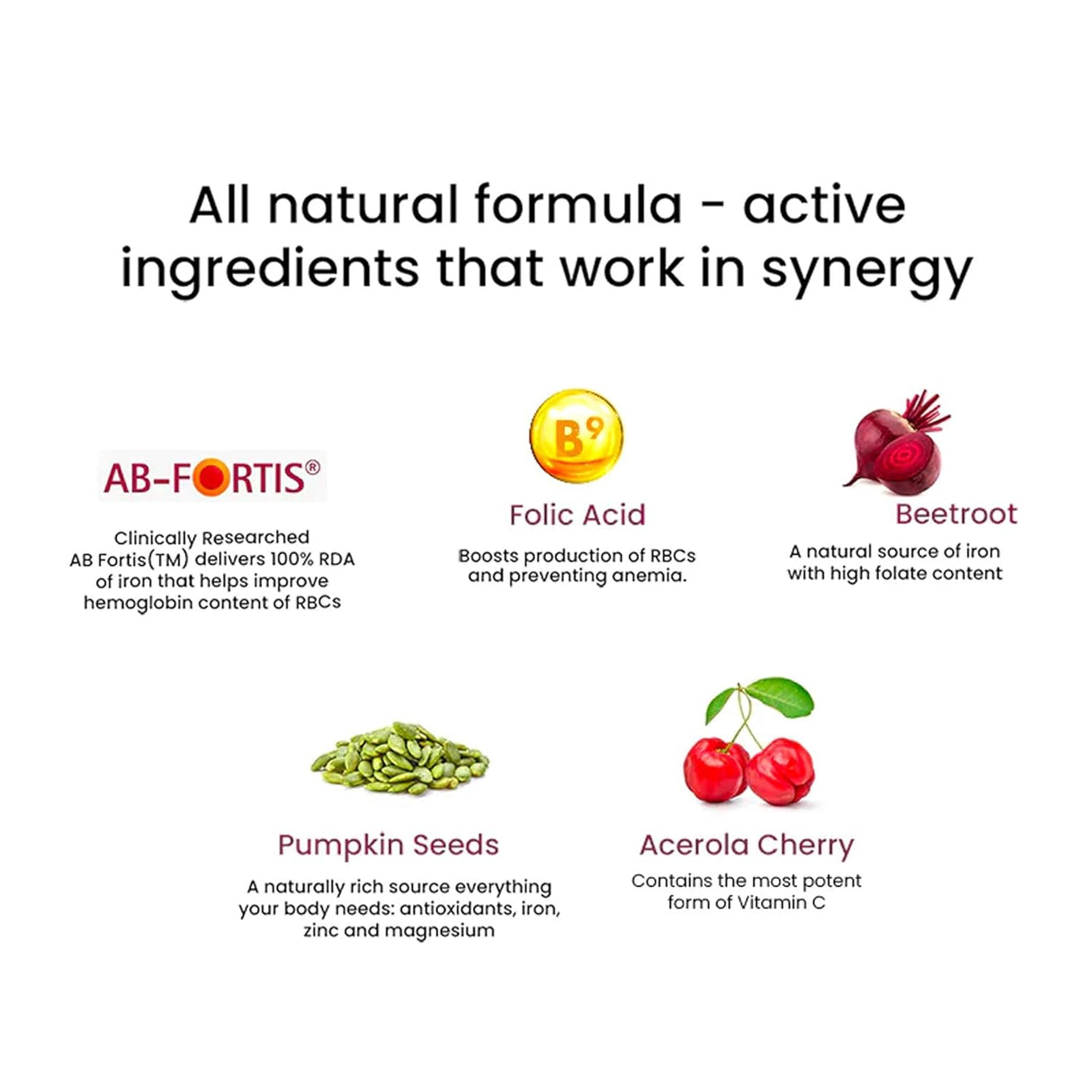 wellbeing nutrition melts vital iron 19mg 