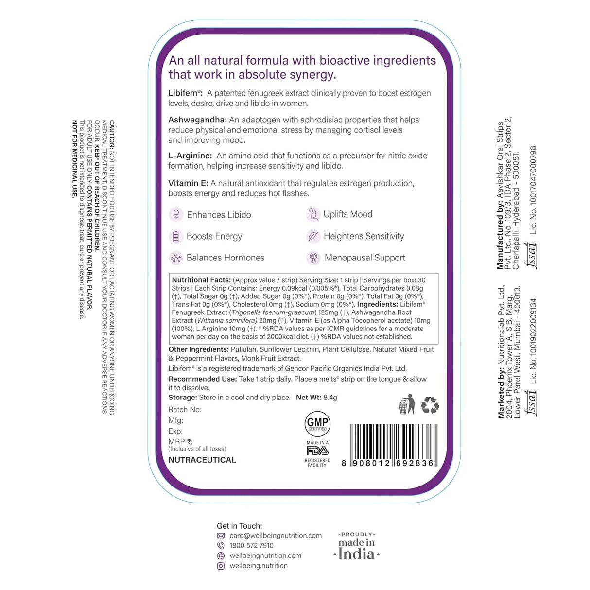 wellbeing nutrition melts her desire 