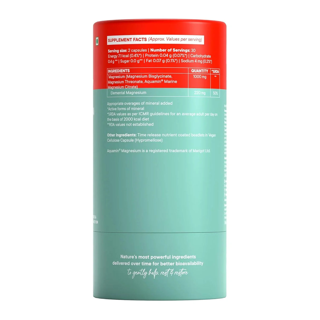 wellbeing nutrition triple magnesium complex 1000 mg 