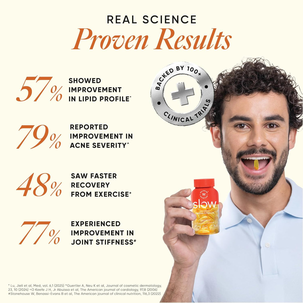 wellbeing nutrition slow 3x strength omega 3 fish oil capsules 