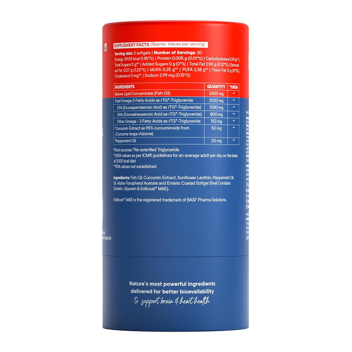 wellbeing nutrition slow 6x strength omega 3 fish oil capsules 