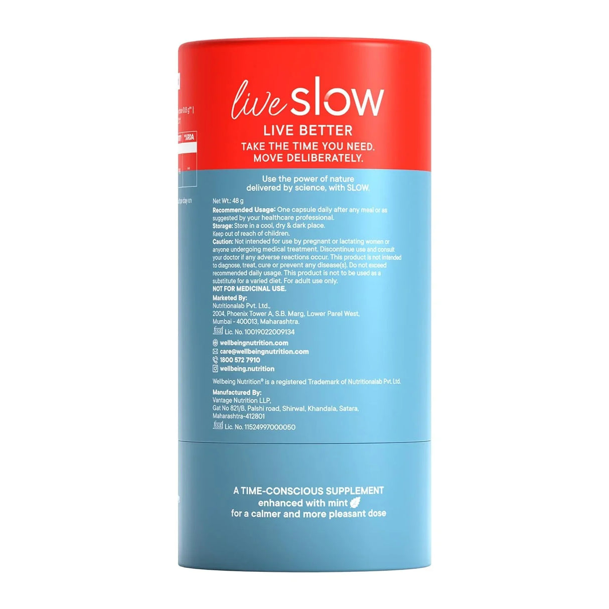 wellbeing nutrition slow cholesterol control 