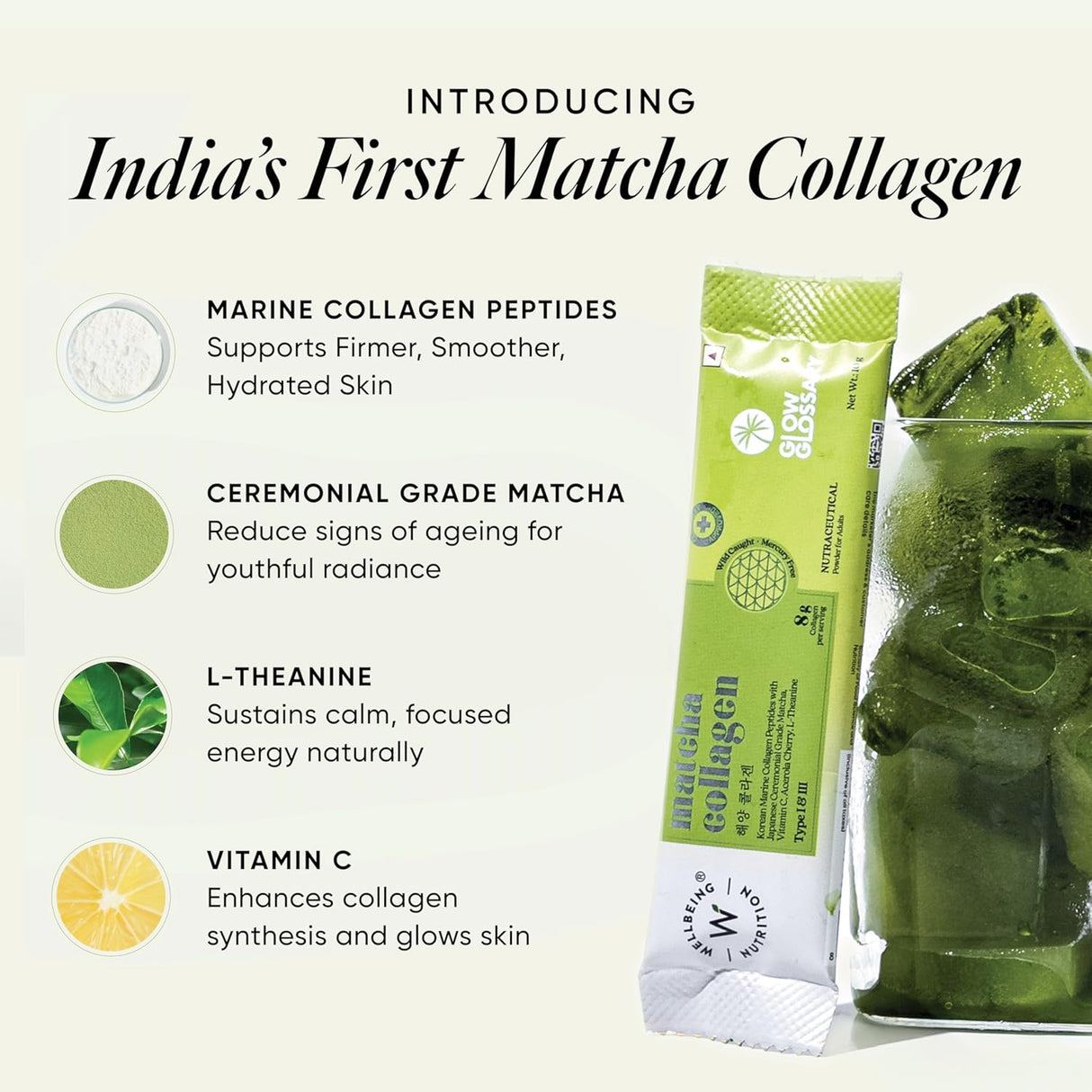 wellbeing nutrition matcha collagen for skin radiance 
