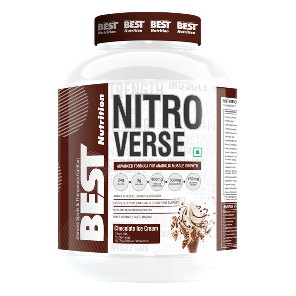 Best Nutrition NitroVerse Whey Protein Powder | 2kg (4.4lbs)
