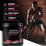 Nutristar Pre-to-Intra Workout Stack | Meteor Pre Workout (30 Servings) + Reset BCAA Plus (35 Servings) + 700ml Shaker