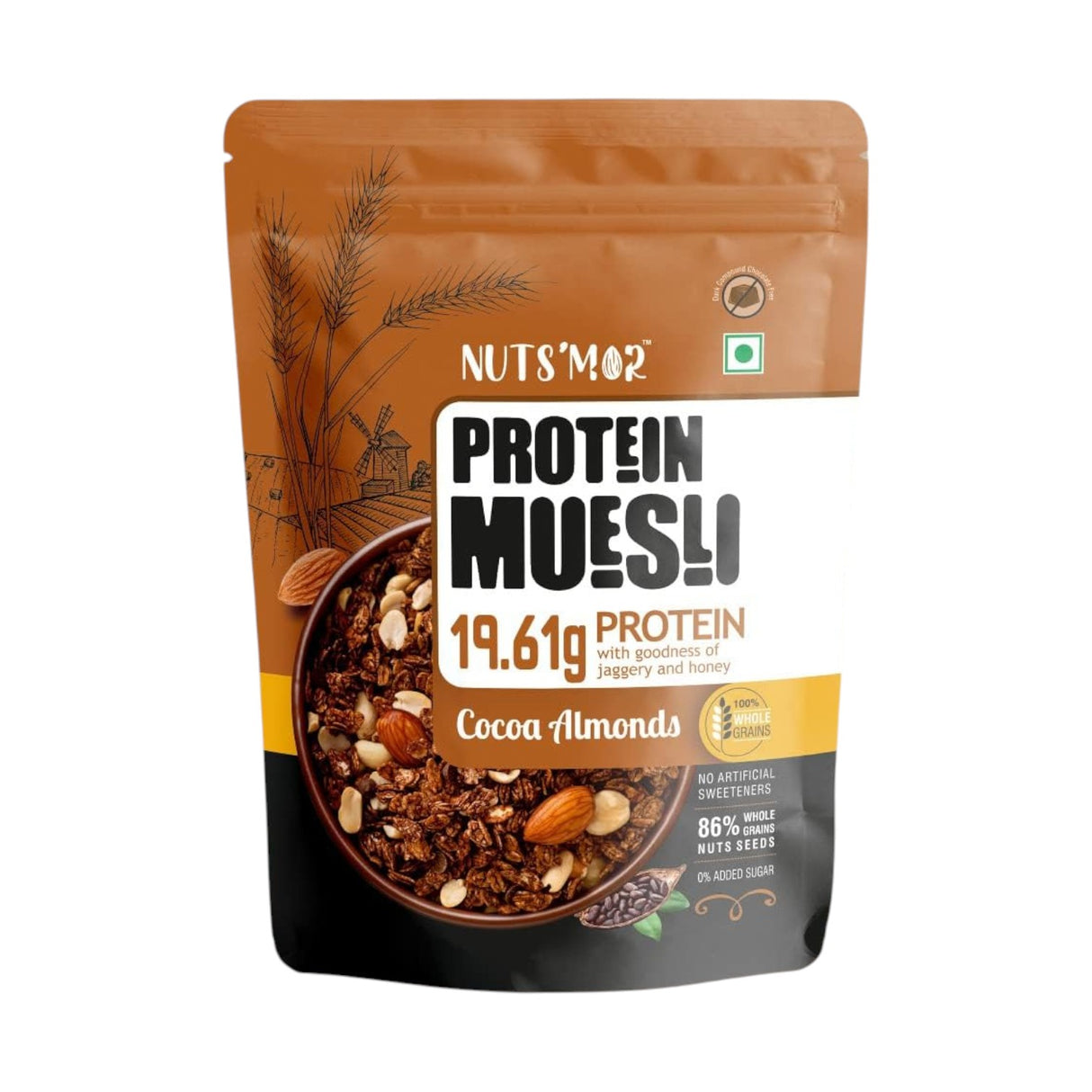Nuts'Mor Protein Muesli - 900 Gm | 18 Servings