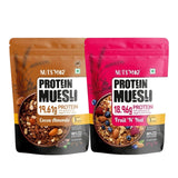 Nuts'Mor Protein Muesli - 900 Gm | 18 Servings (Pack of 2)