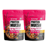 Nuts'Mor Protein Muesli - 900 Gm | 18 Servings (Pack of 2)