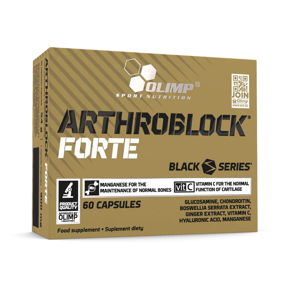Olimp Sport Nutrition Arthroblock Forte Black Series | 60 Capsules