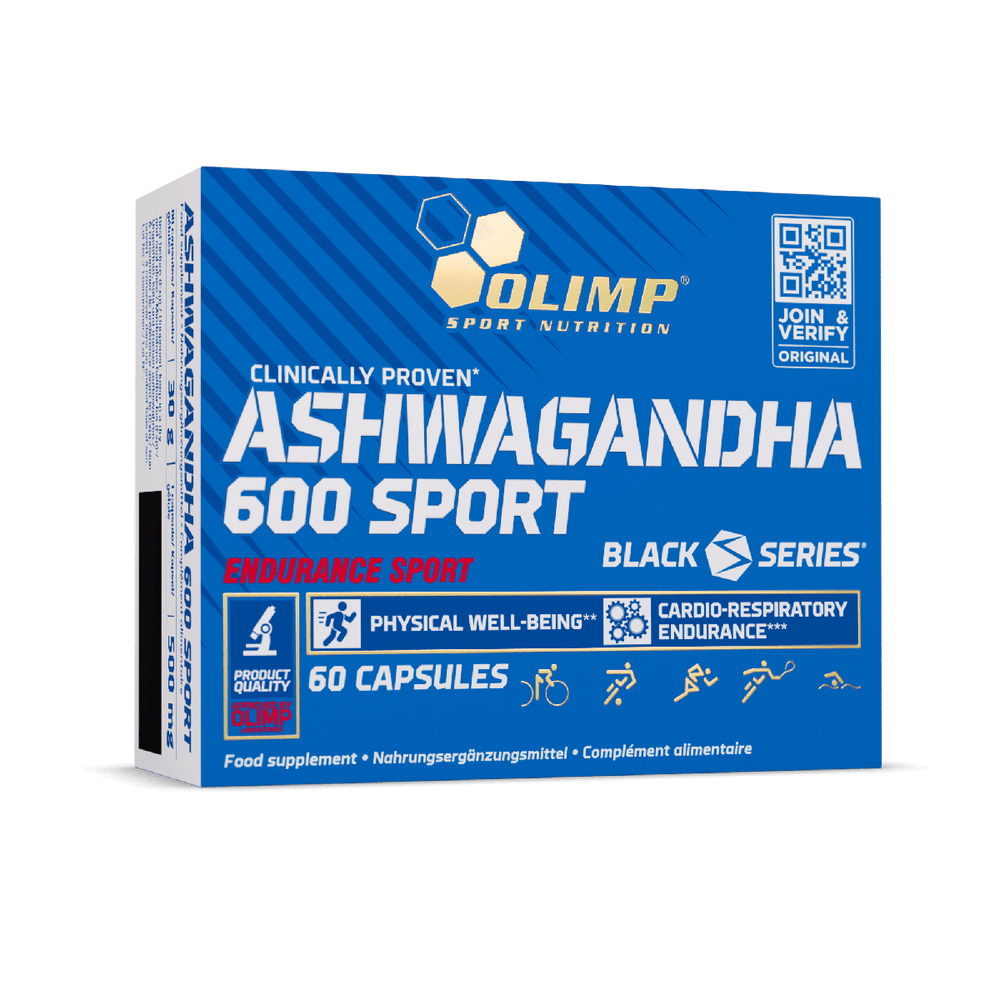 Olimp Sport Nutrition Ashwagandha KSM-66 Supplement | 60 Vegan Capsules