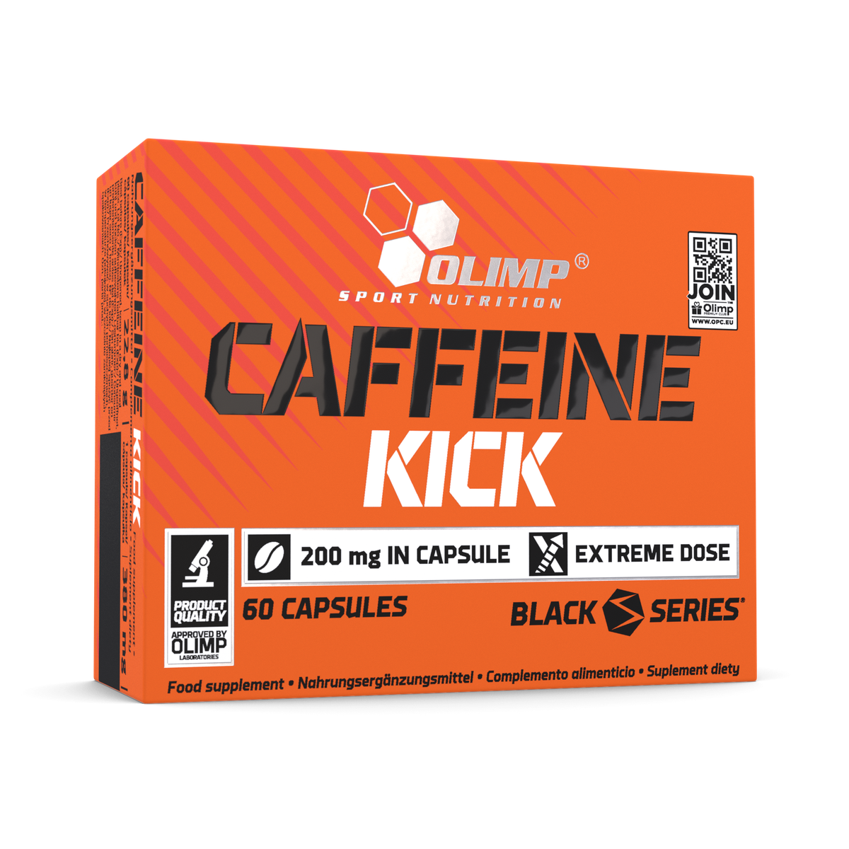 Olimp Sport Nutrition Caffeine Kick 200mg | 60 Capsules