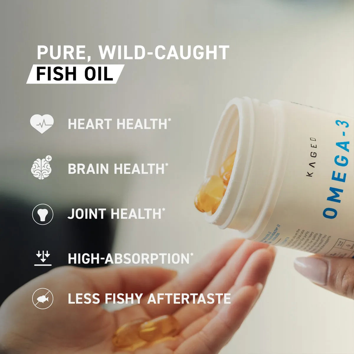 Kaged Omega-3 Capsules - 30 Servings