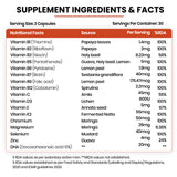 Himalayan Organics, Vegan Omega 3 with Multivitamin EPA DHA 