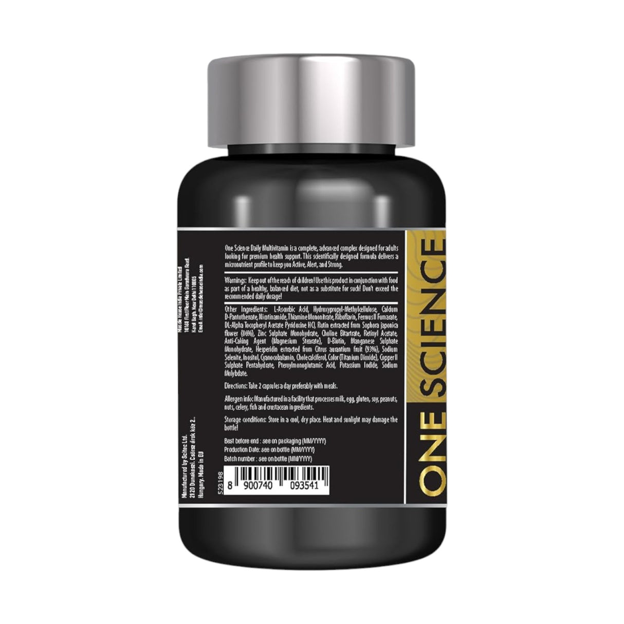 One Science Daily Multivitamin - 60 Capsules
