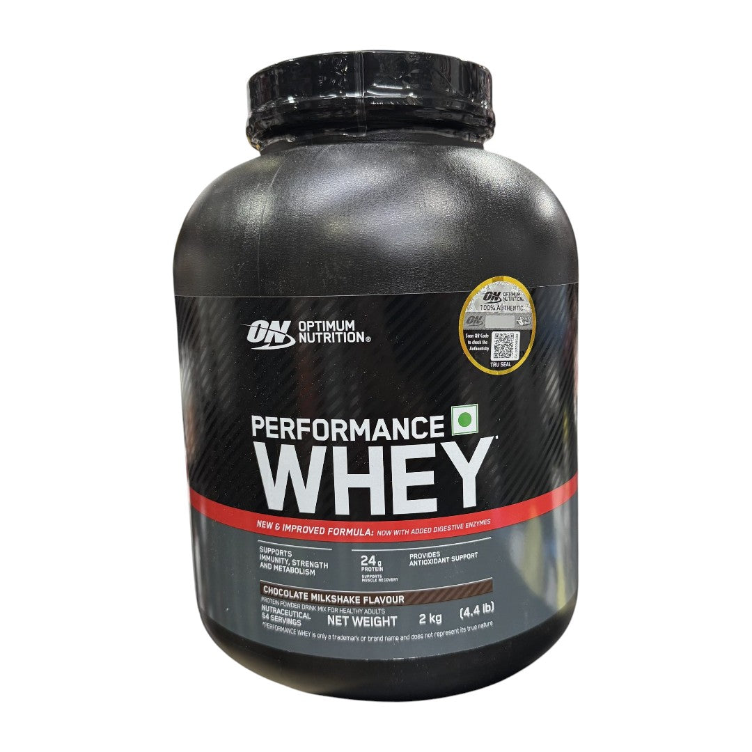 Optimum Nutrition (ON) Performance Whey Protein Powder, 4.4 Lbs