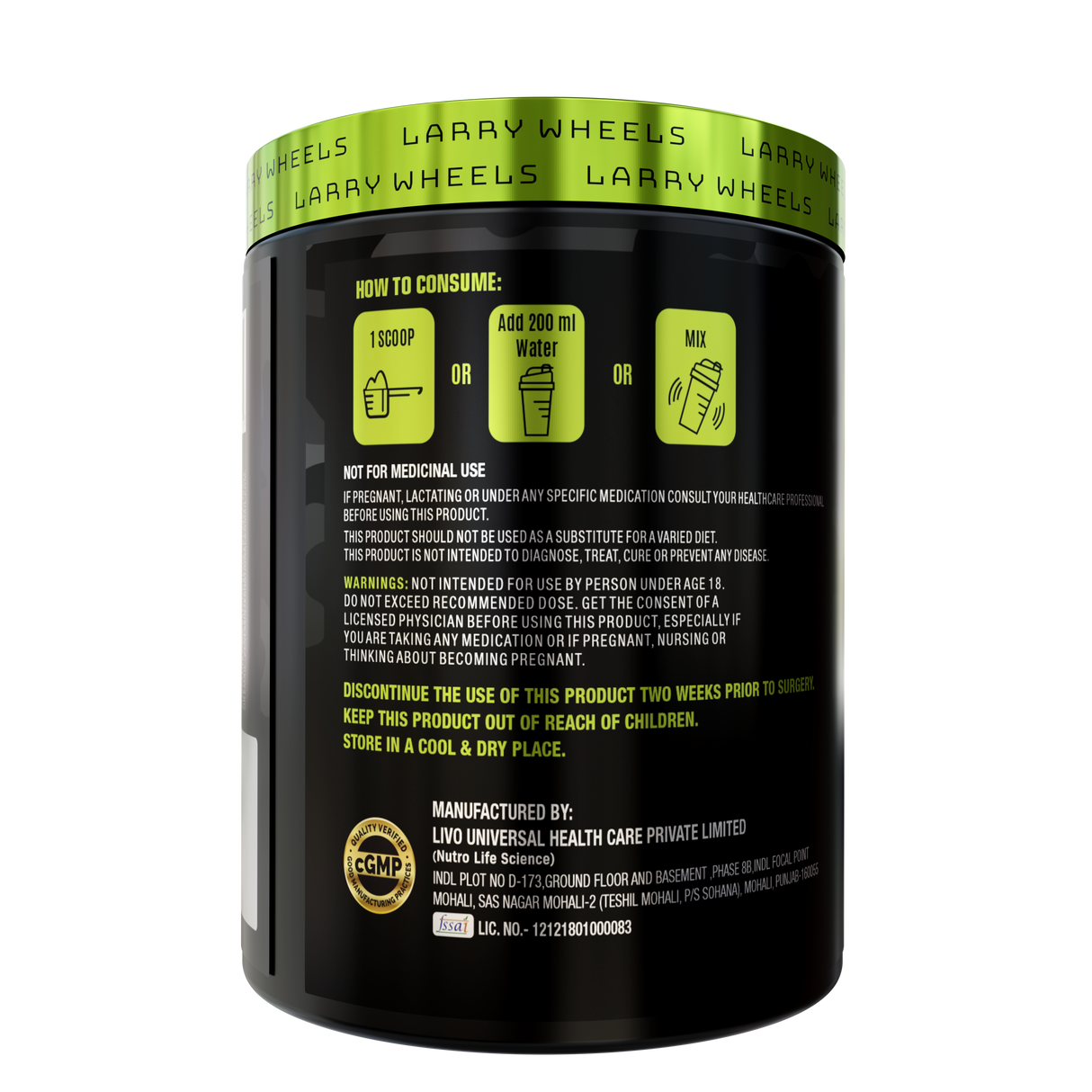 PR Supplements Tri Creatine Powder | 250g (62 Servings)