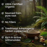 Vlado’s Himalayan Organics Ashwagandha Tablets 1200mg | Stress Relief | 60 Tabs
