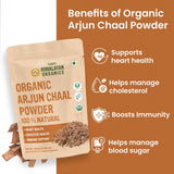Vlado's Himalayan Organics, Arjun Chaal Powder, Heart Health Support - 500g