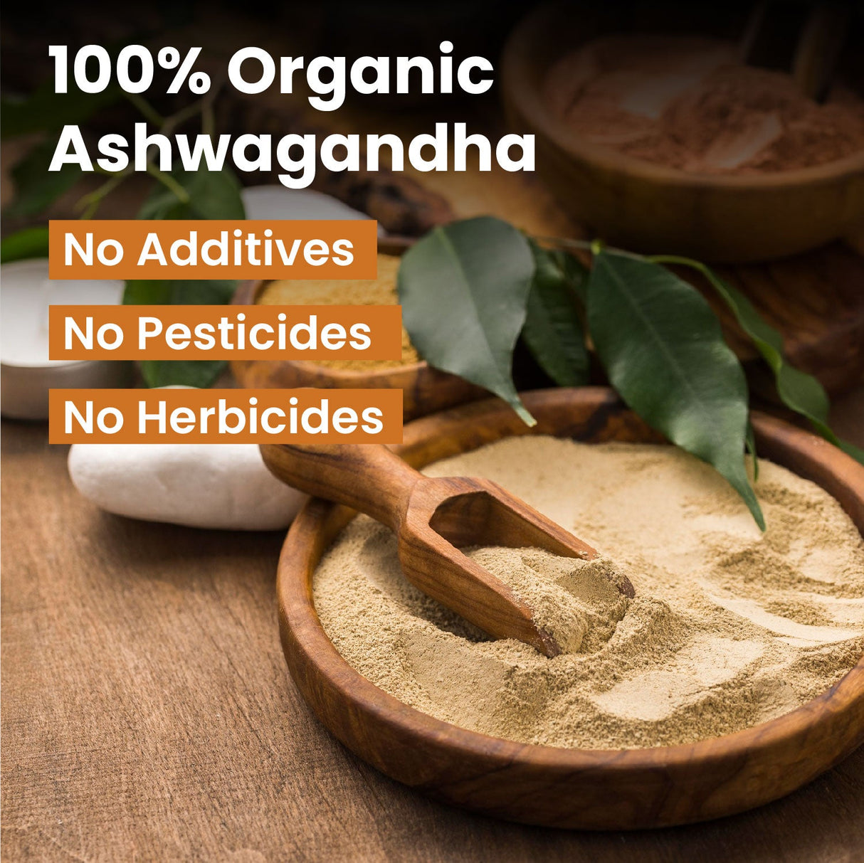 Vlado's Himalayan Organics, Ashwagandha Powder, Strength & Stress Relief - 100g