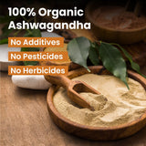 Vlado's Himalayan Organics, Ashwagandha Powder, Strength & Stress Relief - 100g
