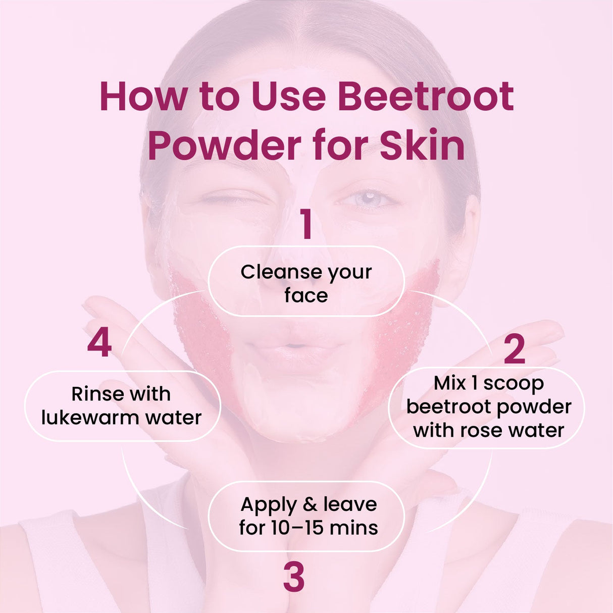 Vlado's Himalayan Organics, Beetroot Powder, Skin & Energy Booster - 100g