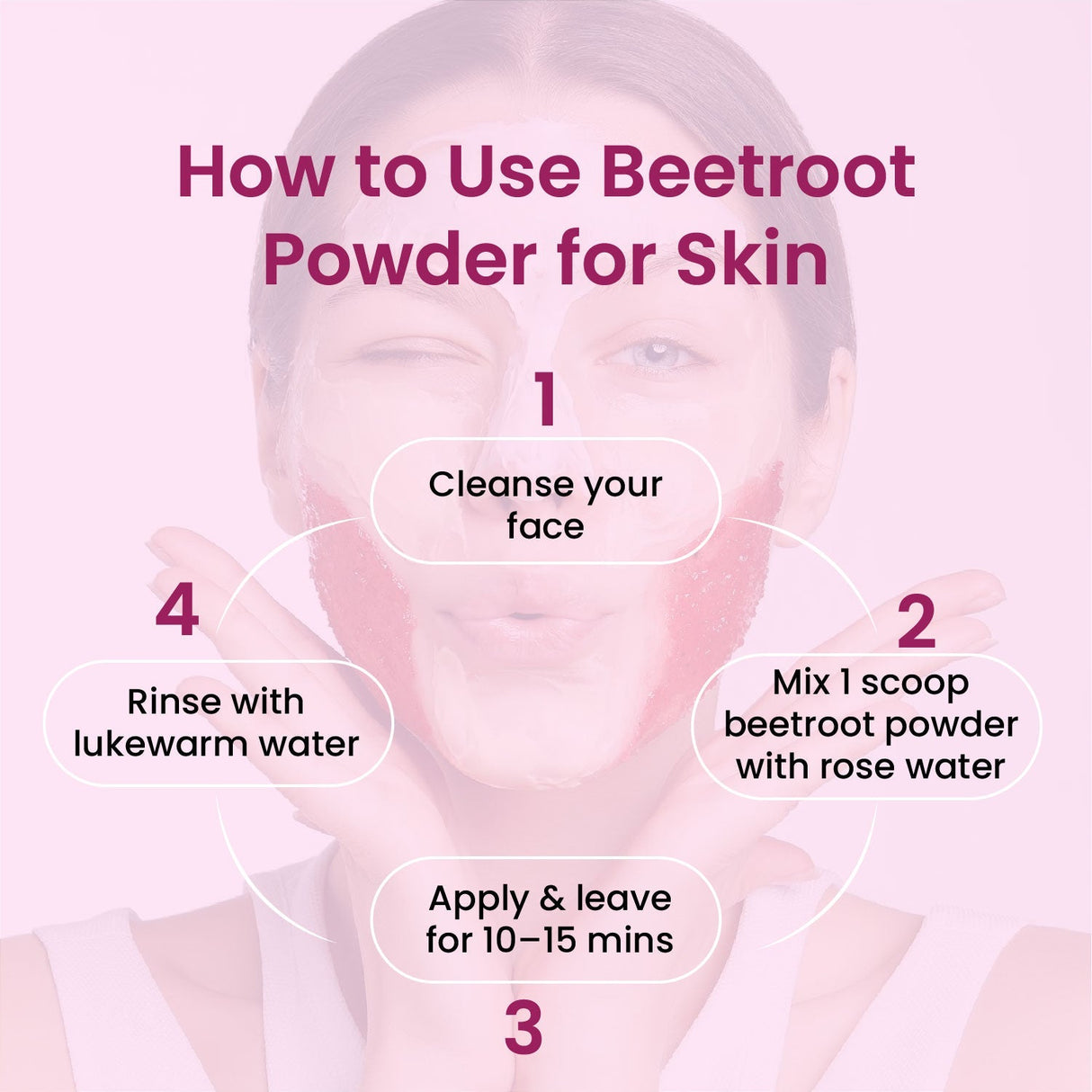 Vlado's Himalayan Organics, Beetroot Powder, Skin & Energy Booster - 100g