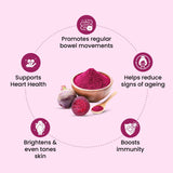 Vlado's Himalayan Organics, Beetroot Powder, Skin & Energy Booster - 100g