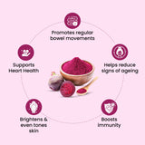 Vlado's Himalayan Organics, Beetroot Powder, Skin & Energy Booster - 100g