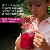 Vlado's Himalayan Organics, Beetroot Powder, Skin & Energy Booster - 100g
