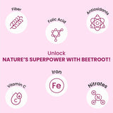 Vlado's Himalayan Organics, Beetroot Powder, Skin & Energy Booster - 100g