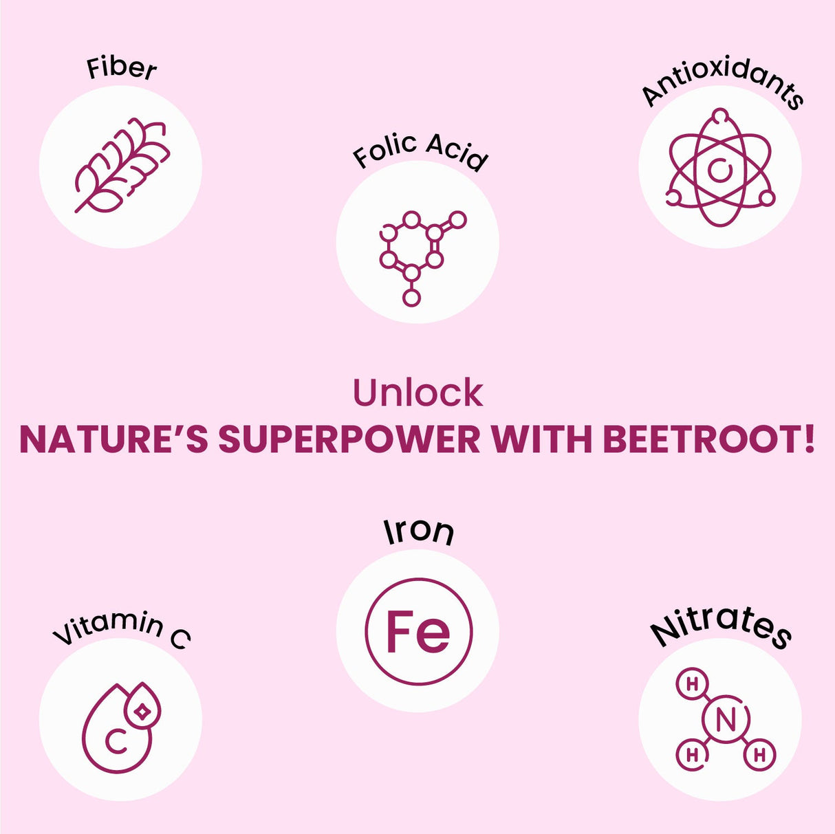 Vlado's Himalayan Organics, Beetroot Powder, Skin & Energy Booster - 100g