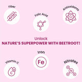 Vlado's Himalayan Organics, Beetroot Powder, Skin & Energy Booster - 100g