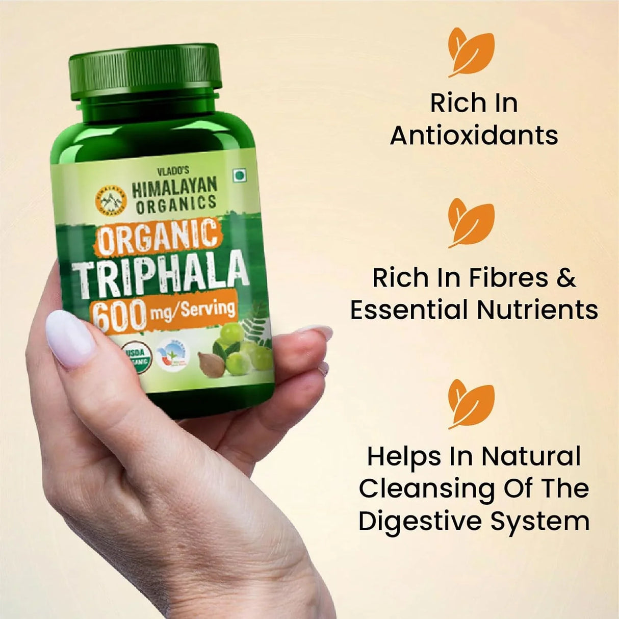 vlado’s himalayan organics triphala tablets 