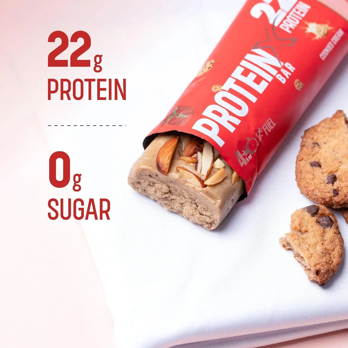 Bolt Nutrition High Protein Bar | Power Snack for Gym & Muscle Recovery | Pack of 9