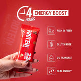 Bolt Nutrition High Protein Bar | Power Snack for Gym & Muscle Recovery | Pack of 9