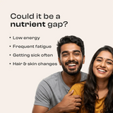 BE Wellness Daily Multivitamin | Magnesium, Zinc, Biotin & Vitamin E | 30 Tablets