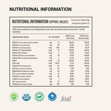 BE Wellness Daily Multivitamin | Magnesium, Zinc, Biotin & Vitamin E | 30 Tablets