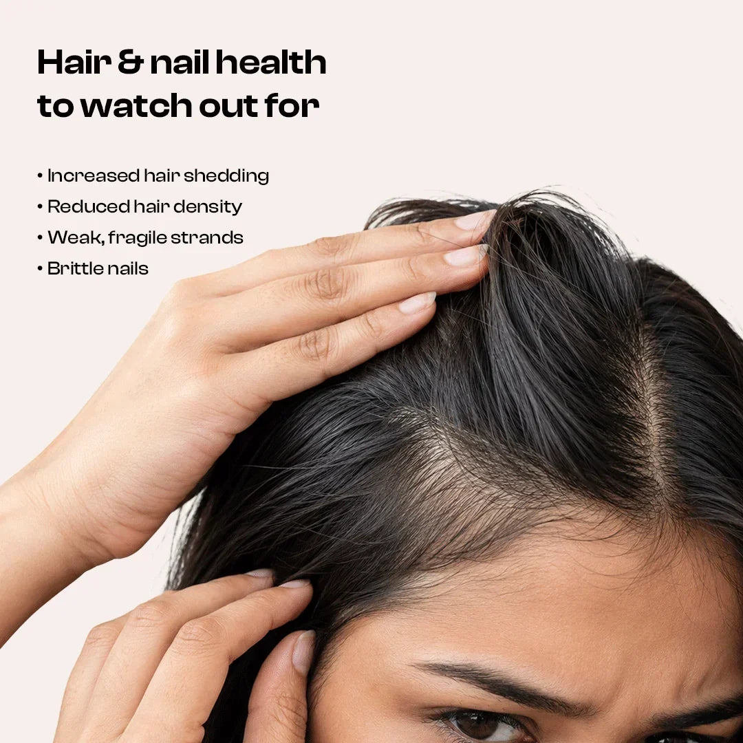 BE Wellness Glossy Hair & Nail Supplement | L-Cysteine, Hyaluronic Acid & Vitamin E | 20 Veg Capsules
