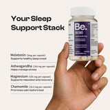 BE Wellness On DND Magnesium Supplement | Melatonin 10mg, Ashwagandha & Chamomile | 60 Veg Capsules