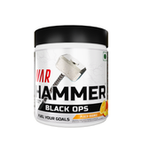 International Protein War Hammer Black Ops Pre-Workout Powder | L-Citrulline, Beta-Alanine, L-Tyrosine, L-Theanine & Caffeine | 80 Servings