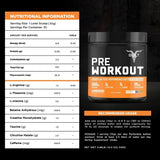 Bolt Nutrition Pre Workout Supplement 300g, 30 Servings