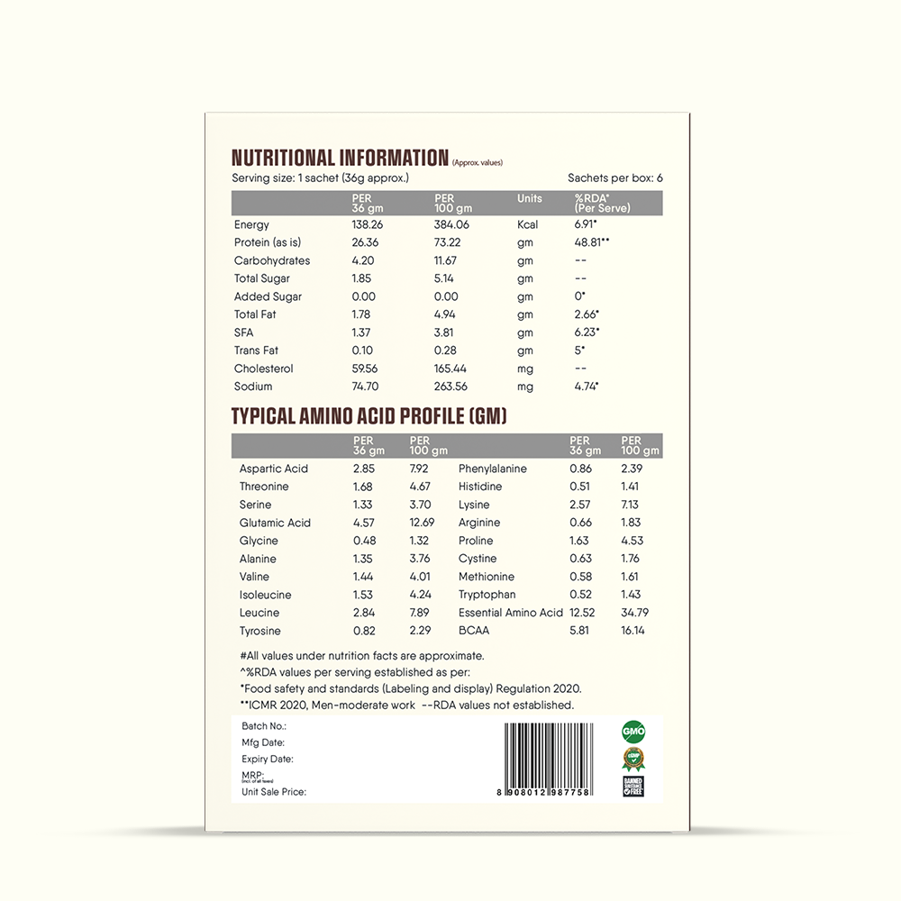 TruNativ Pro Blend Whey Protein, 26g Protein, 216g